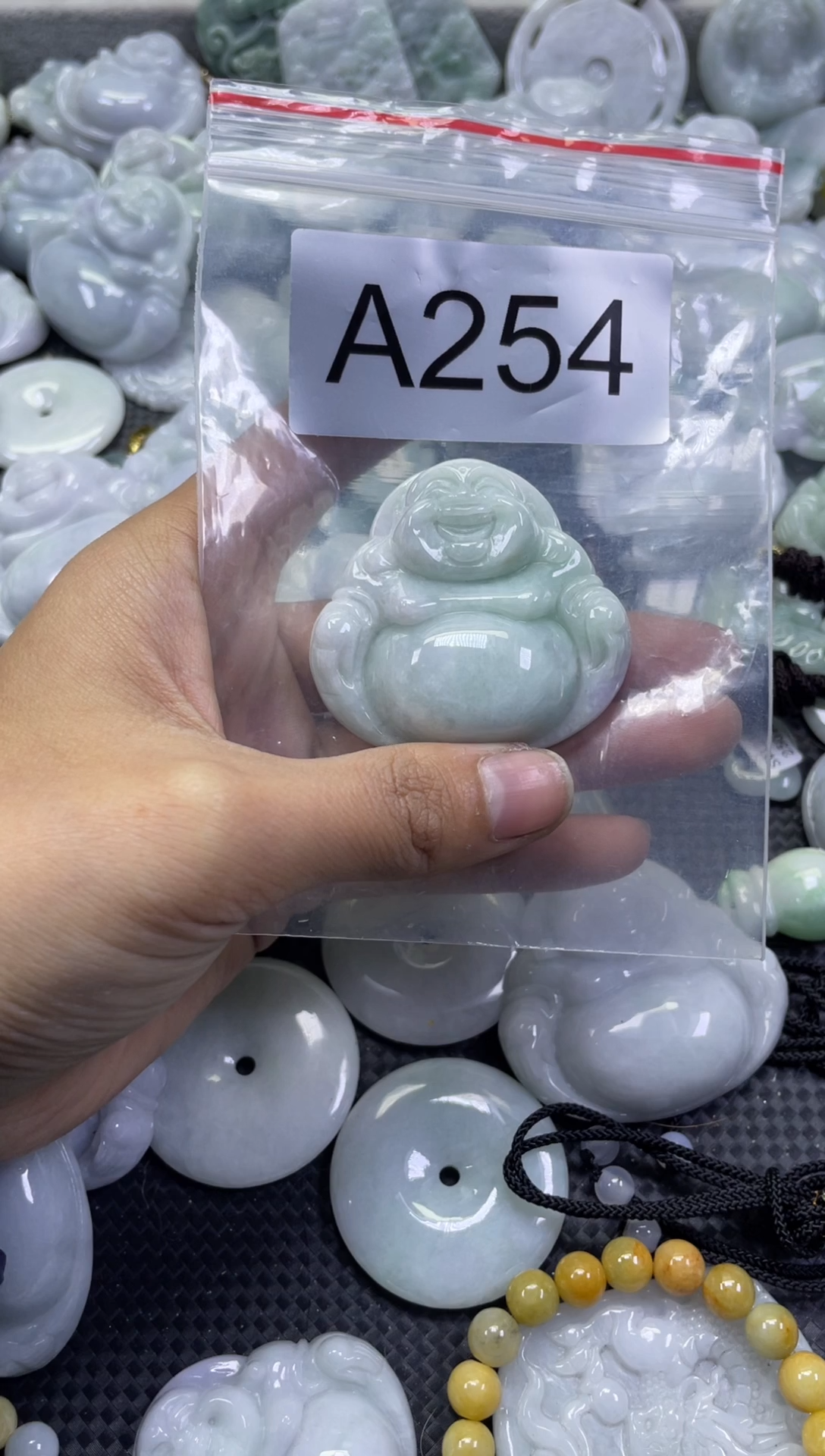 颈饰未镶嵌翡翠A254