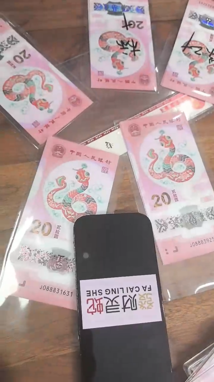 【闪购商品】塑料PCGS发财灵蛇（含0888）标十无47