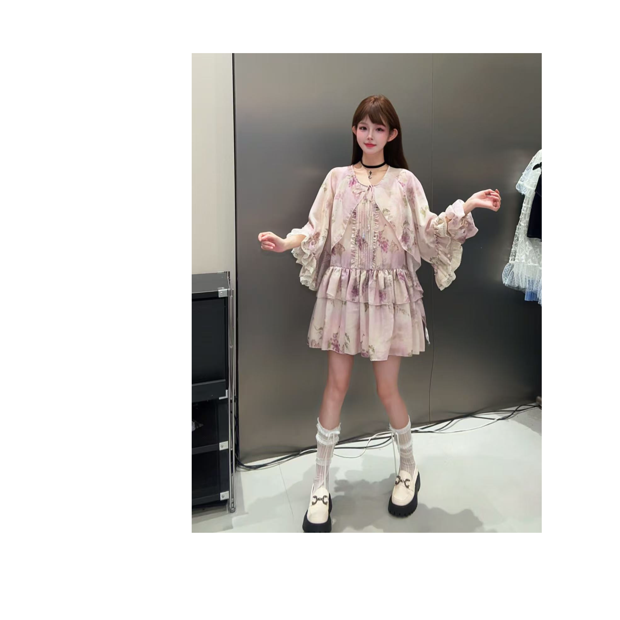 【秘密花园连衣裙】小众设计款原创设计气质高级感显瘦百搭女装