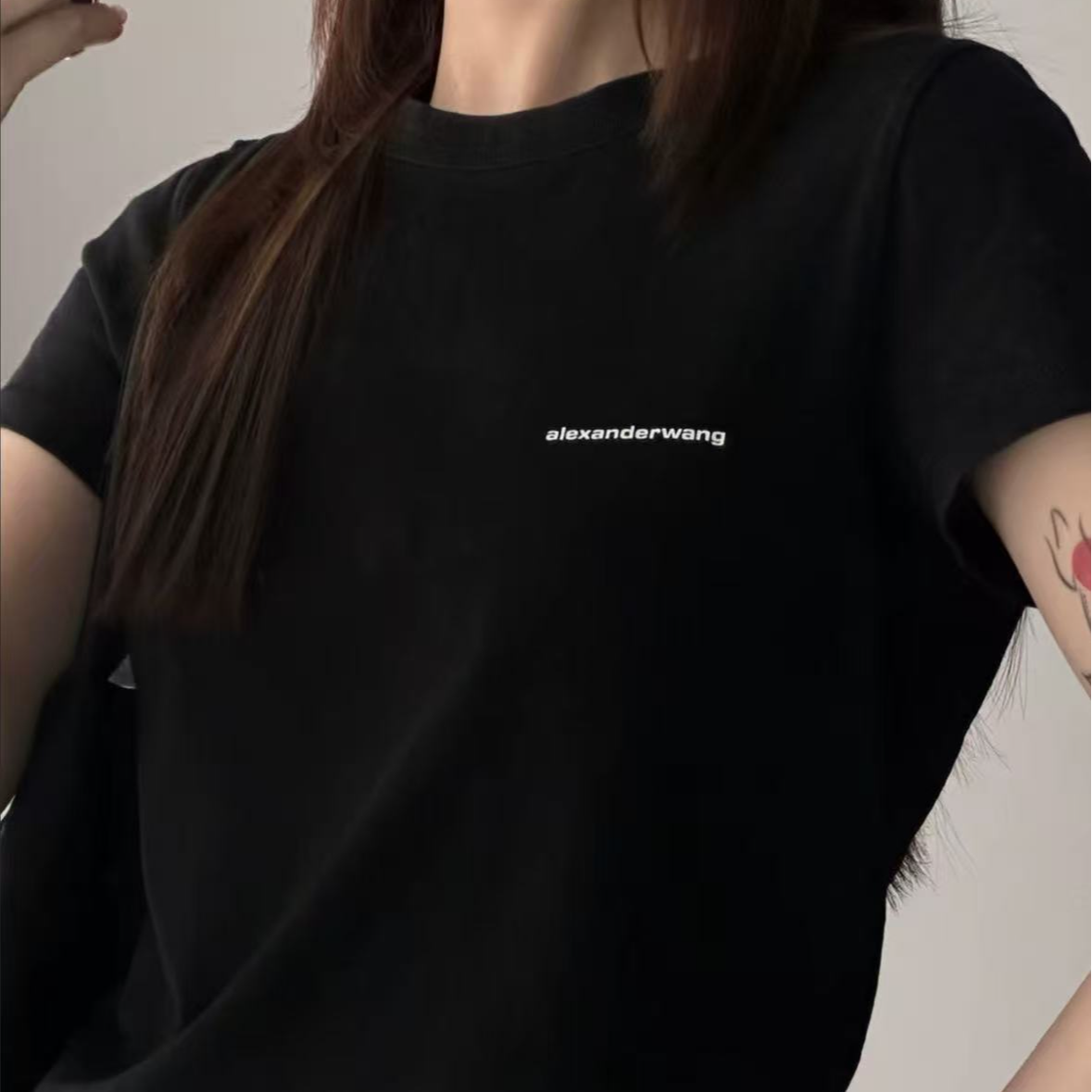 大王基础款短袖 黑色