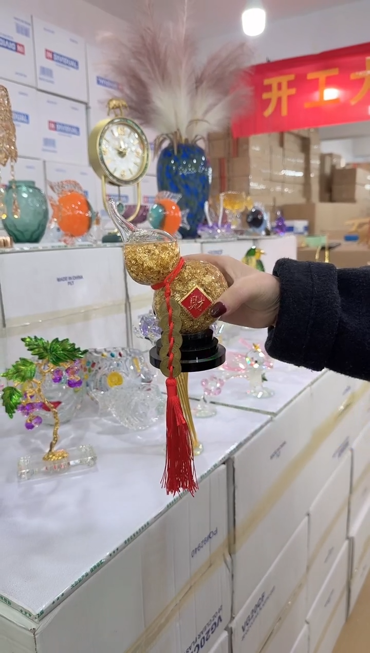 【闪购商品】无铅玻璃洛芙花器-h-早3