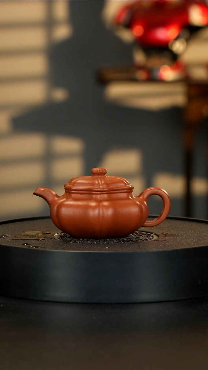 茶壶紫砂野山红皮龙葵仿古