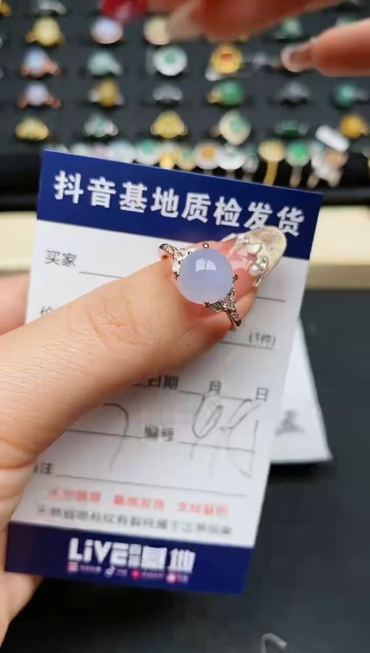 【闪购商品】翡翠戒指银S925镶嵌...........