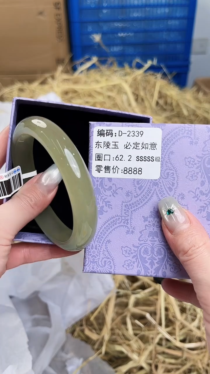 未镶嵌手镯石英质玉D-2339