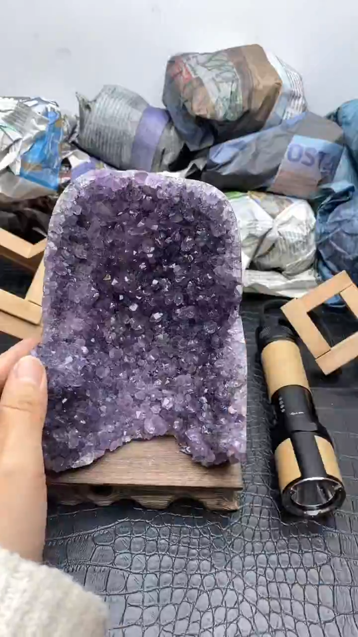 【闪购商品】紫晶1未镶嵌761号摆件