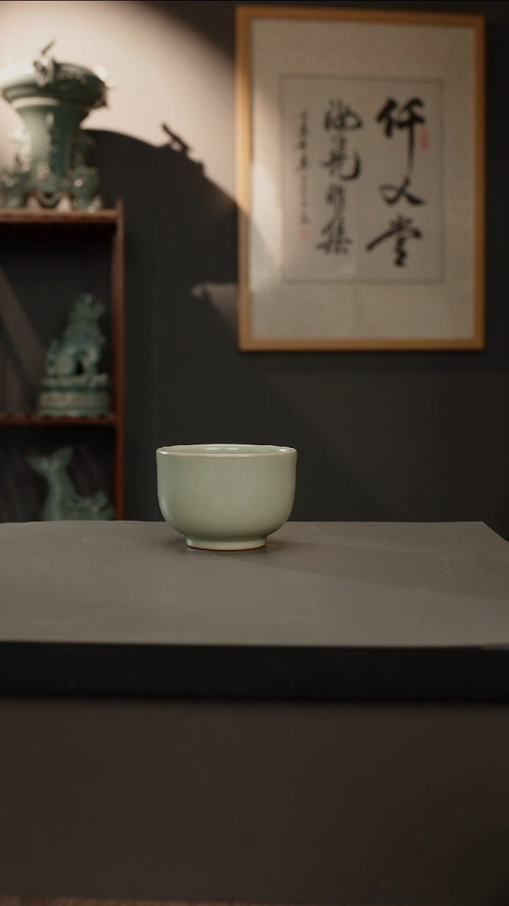 【闪购商品】杯仿古釉原矿 罗汉 微瑕