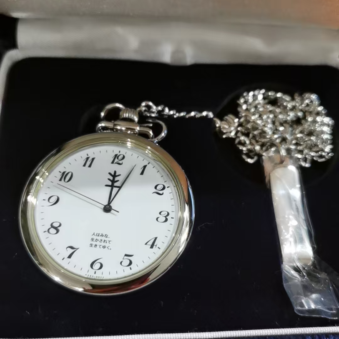 复古夜光数字显示挂式石英怀表时尚百搭适合中老年男女