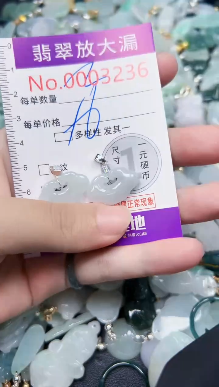 颈饰未镶嵌翡翠3236
