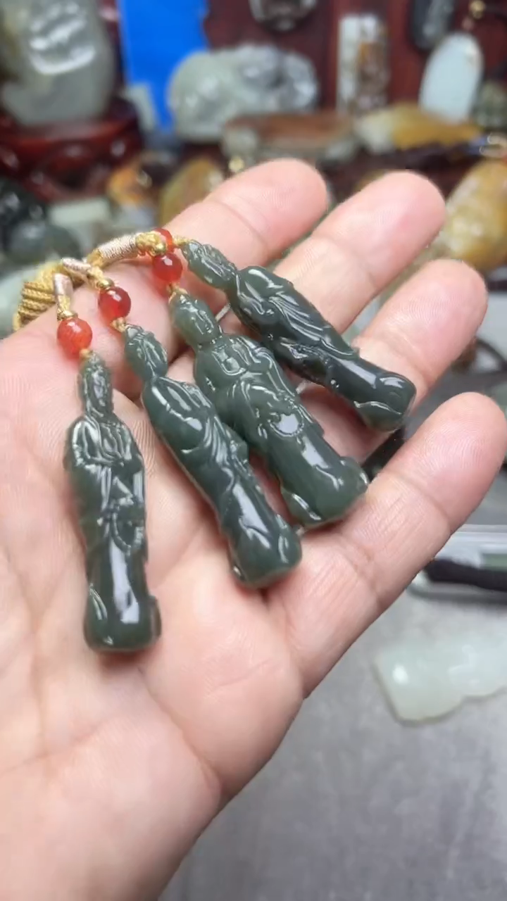 【闪购商品】和田玉挂件未镶嵌4