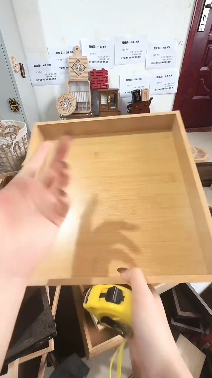 原木色大托盘瑕疵品拍下不退不换