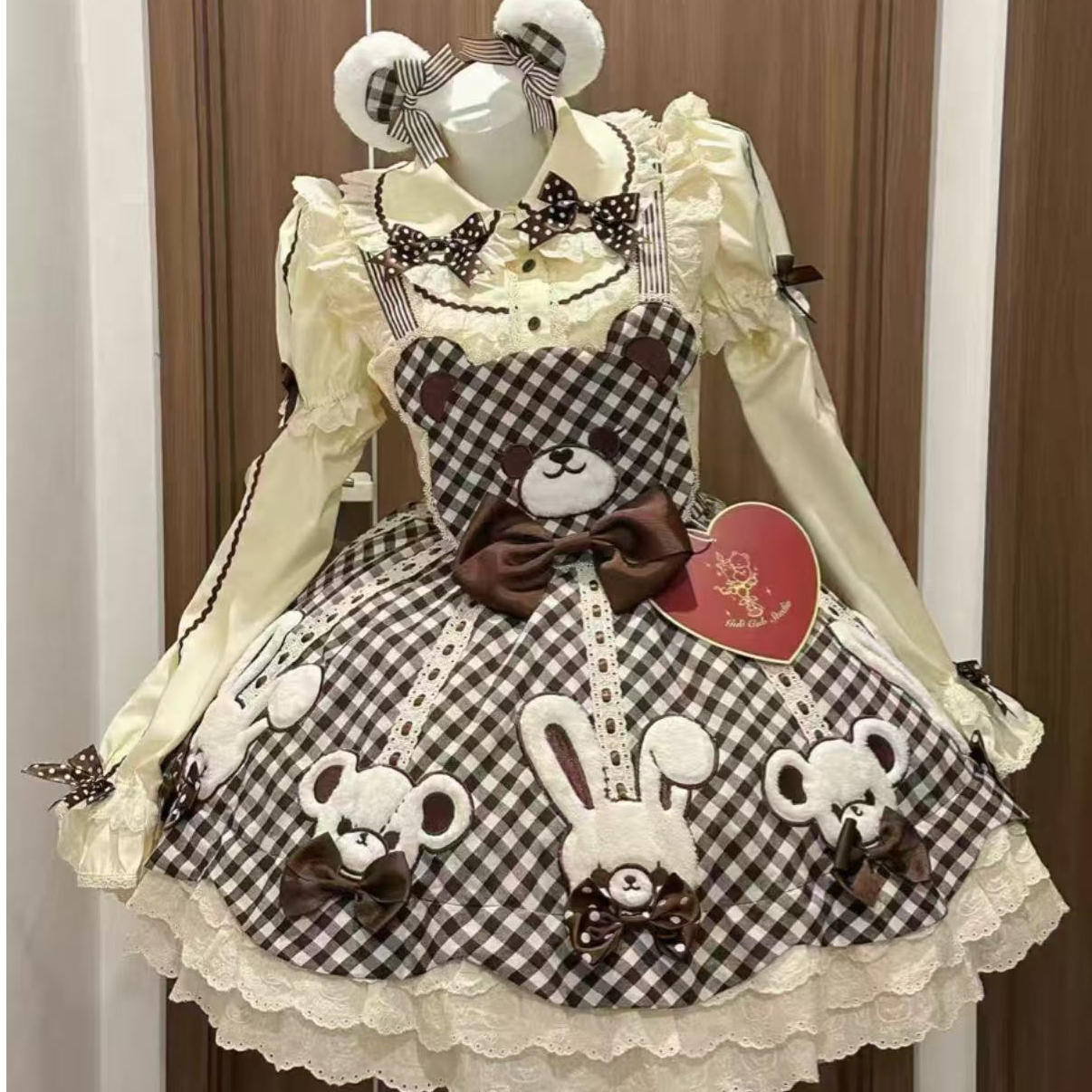 【熊古力新款预约】26年2月份出货猫与裙摆实体店预约发小礼物