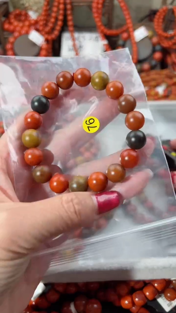 【闪购商品】南红玛瑙手串未镶嵌11