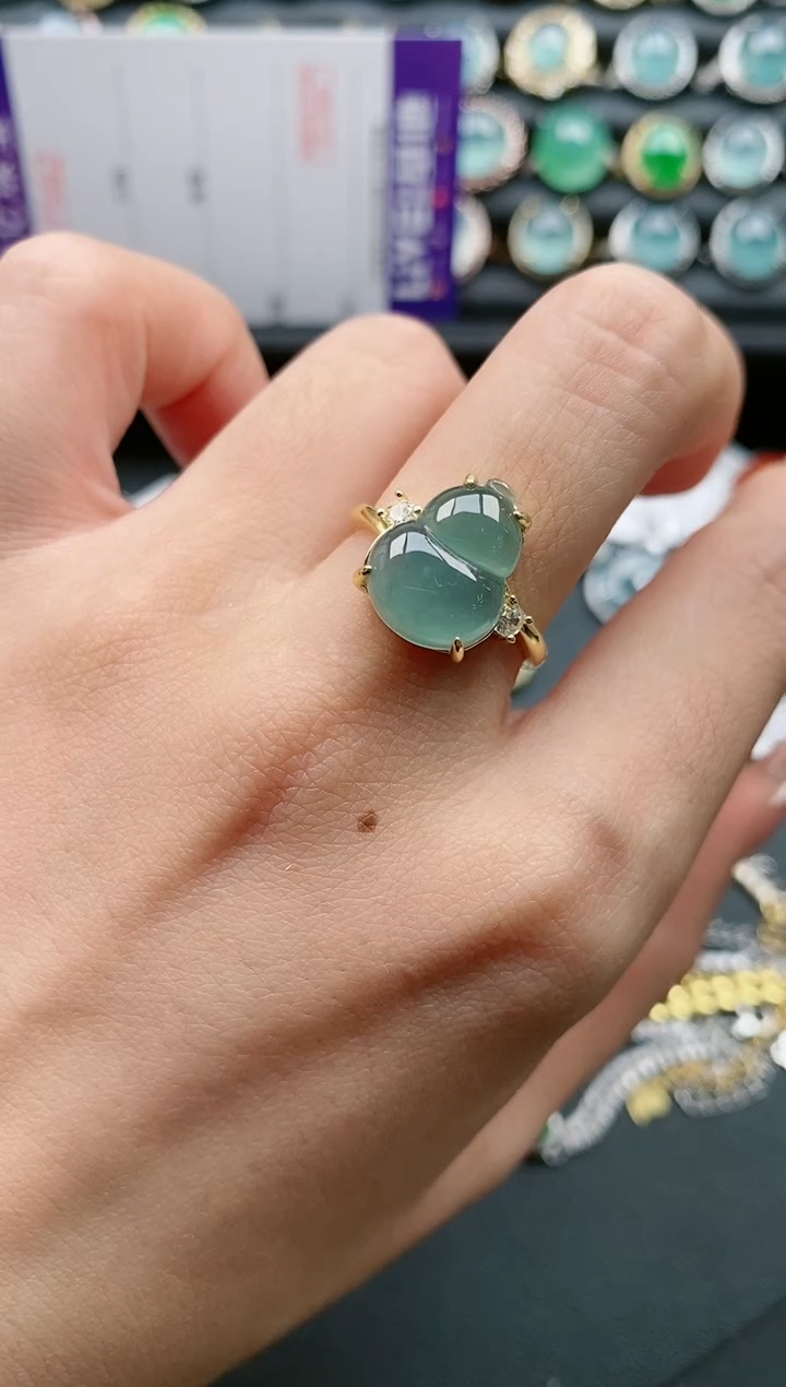 【闪购商品】翡翠戒指银S925镶嵌11111