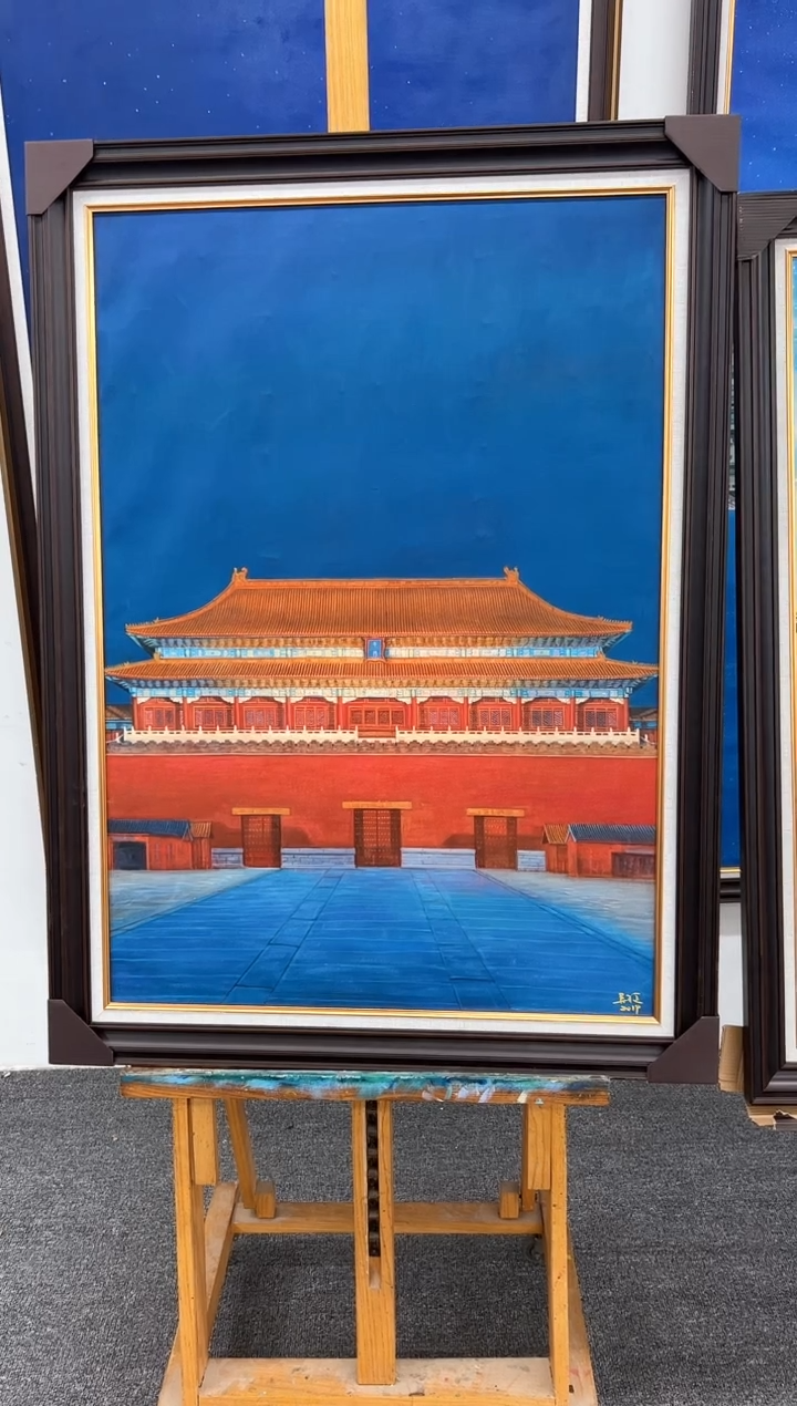 油画108书画作品欣赏1