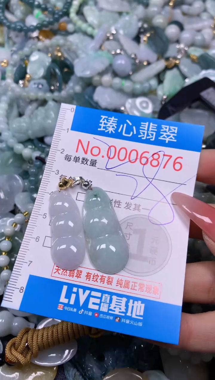 【闪购商品】翡翠颈饰未镶嵌含绳0006876