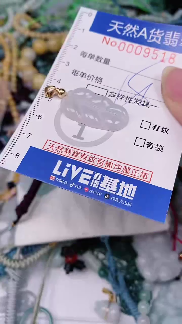 【闪购商品】翡翠颈饰未镶嵌00009518
