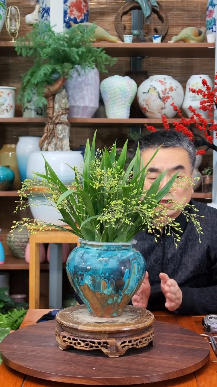 无花朵鱼**鸣水之韵水培梦香兰