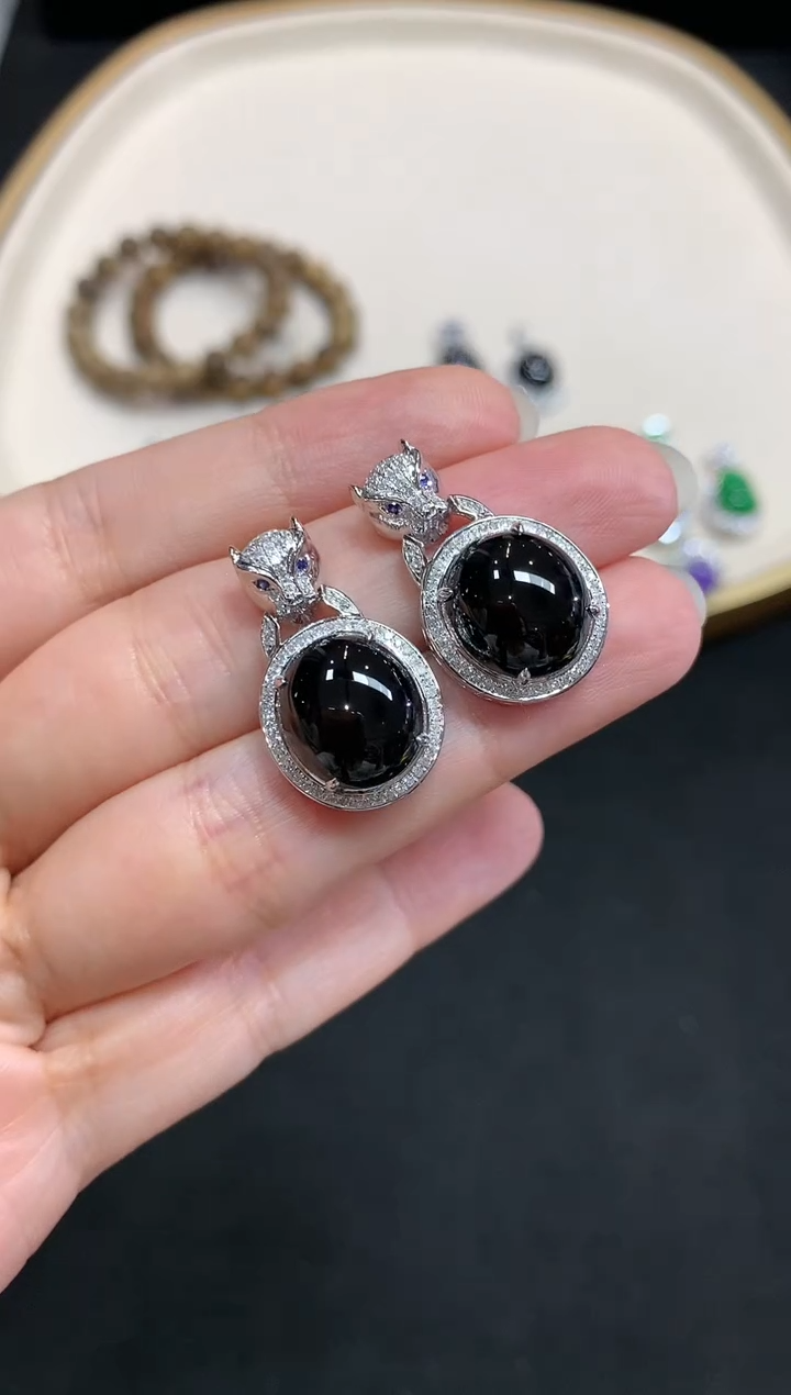 【闪购商品】翡翠吊坠(不含链)18K金镶嵌（多样性发一件）W386|7500