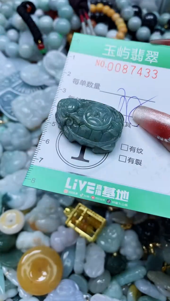 【闪购商品】翡翠颈饰未镶嵌闪购0087433