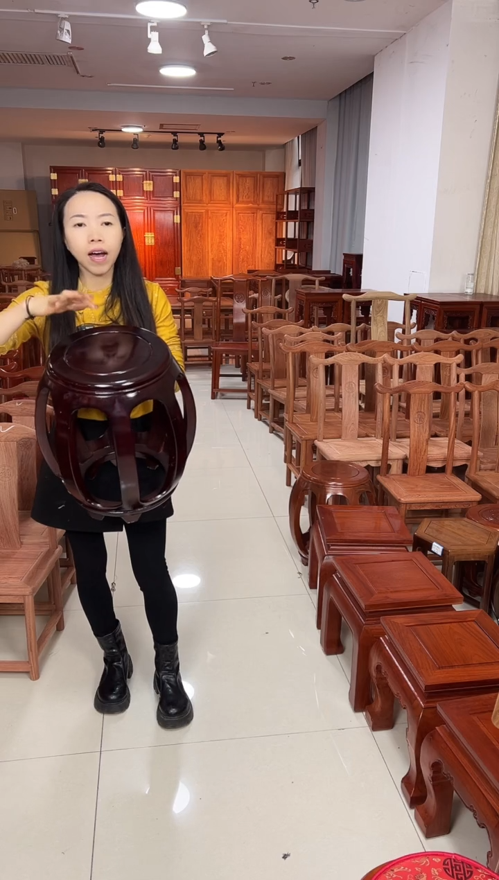 紫檀木类家具珍***人非洲酸枝