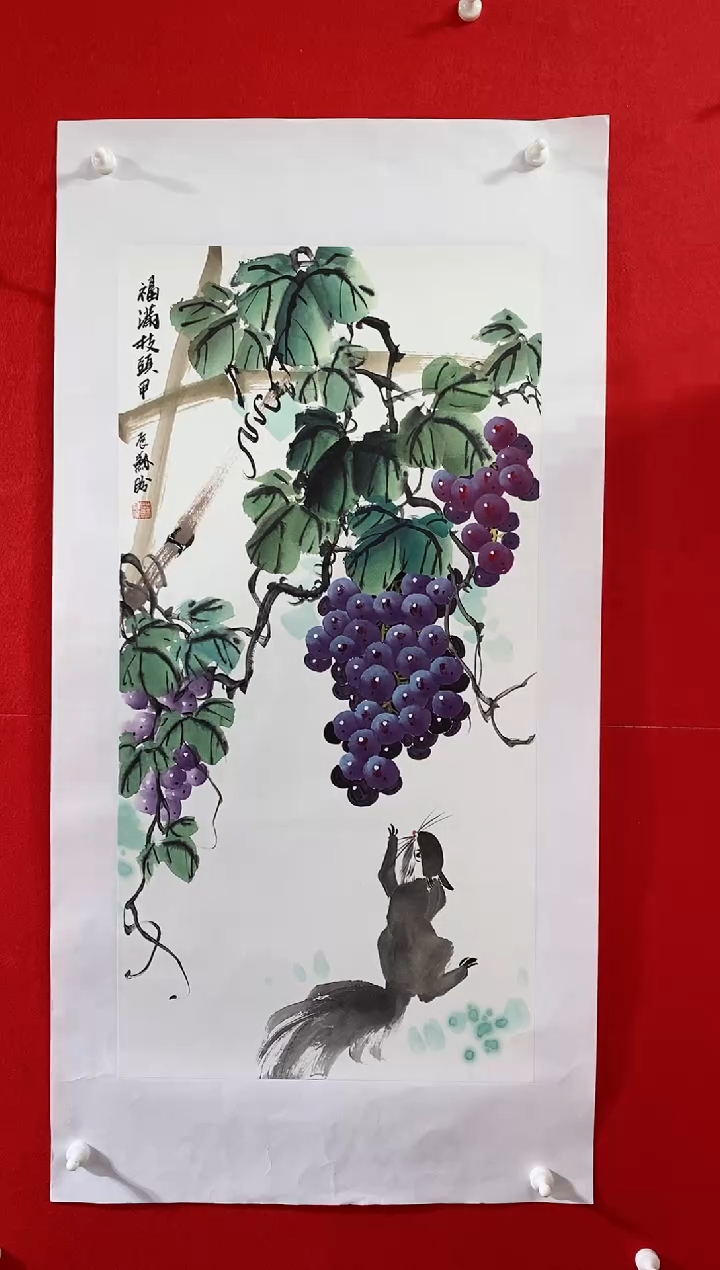 【闪购商品】国画SP雷苏盼老师作品