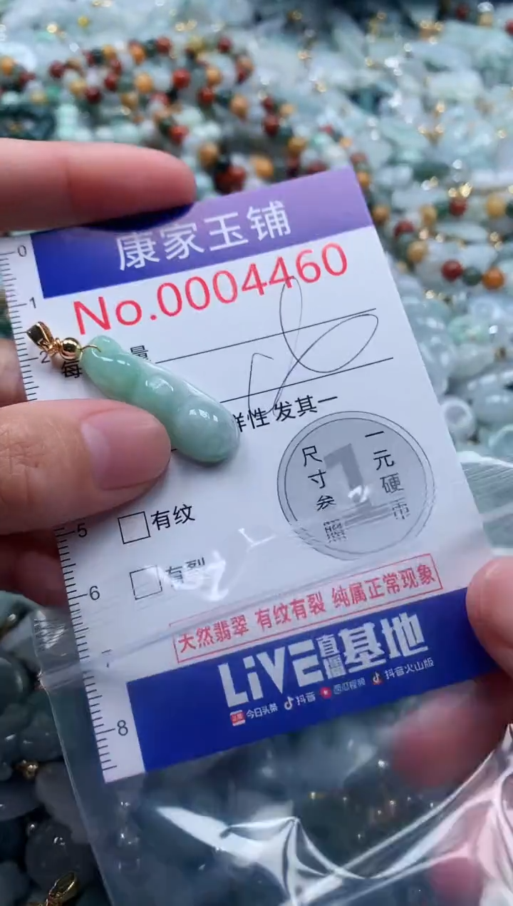 翡翠未镶嵌吊坠(不含链)4460