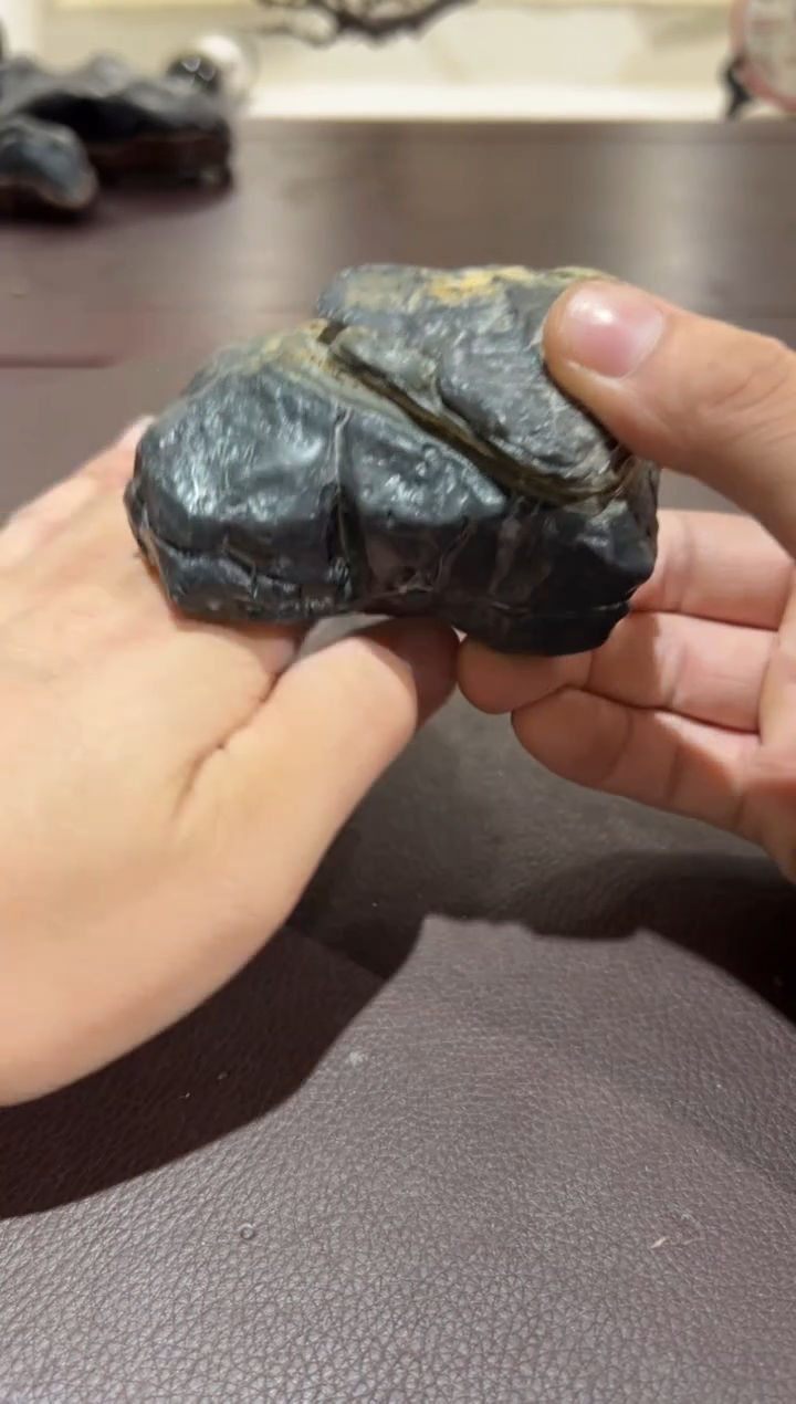 水*意境典雅砚台烟缸摆件