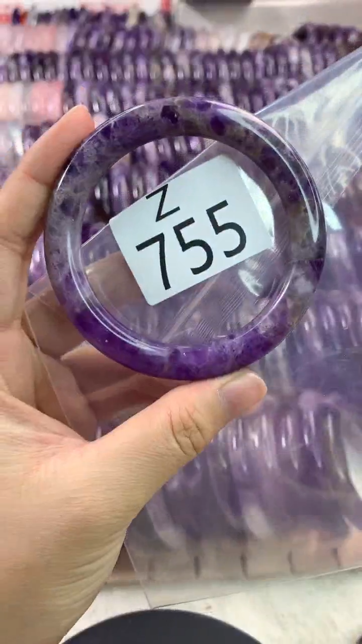 【闪购商品】水晶水晶手镯Z未镶嵌755-58