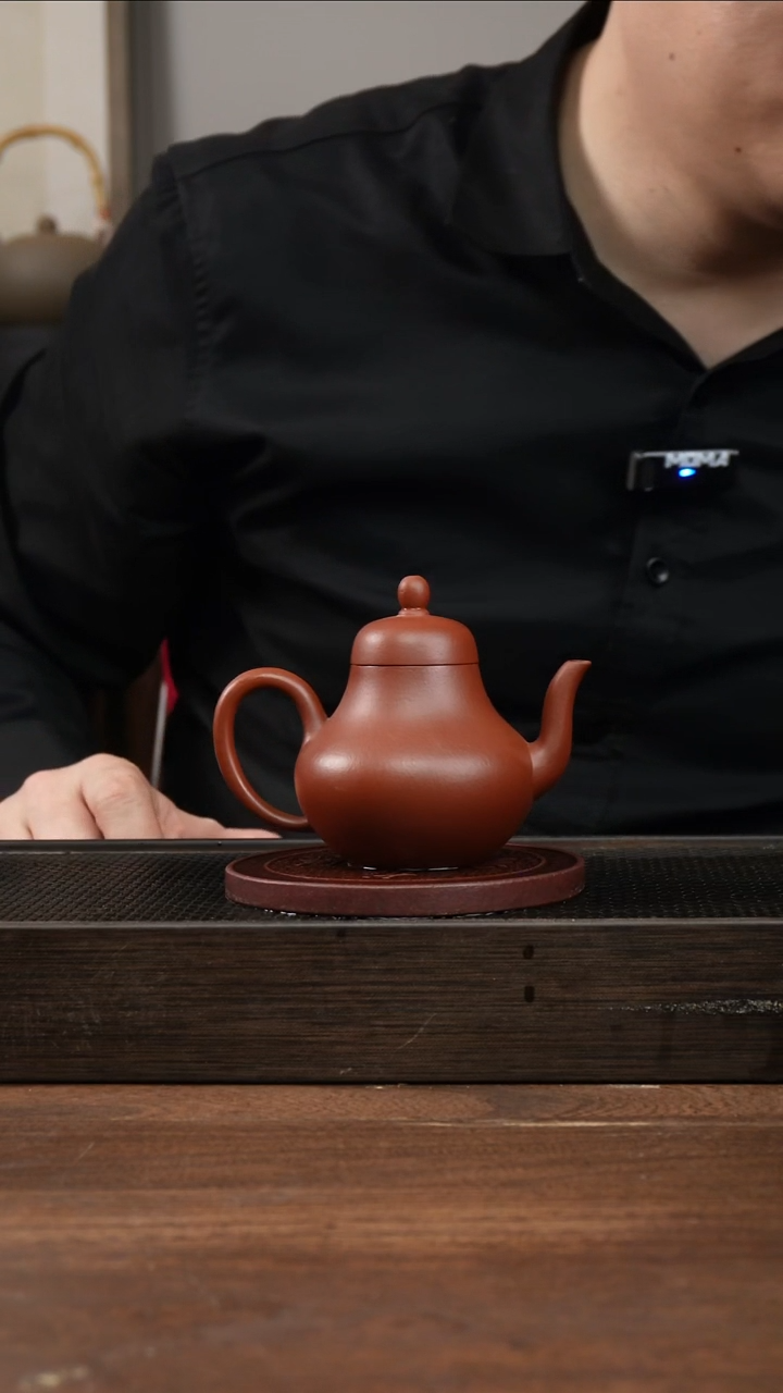 茶杯紫砂涵**业朱泥新款思婷     170CC   