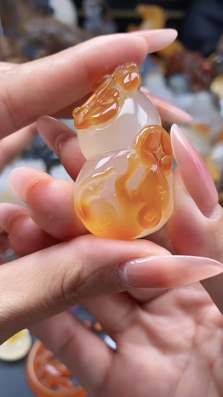 【闪购商品】玛瑙/玉髓颈饰未镶嵌dd