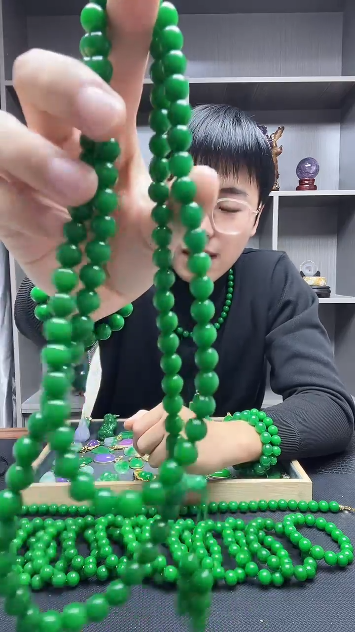 项链未镶嵌翡翠项链