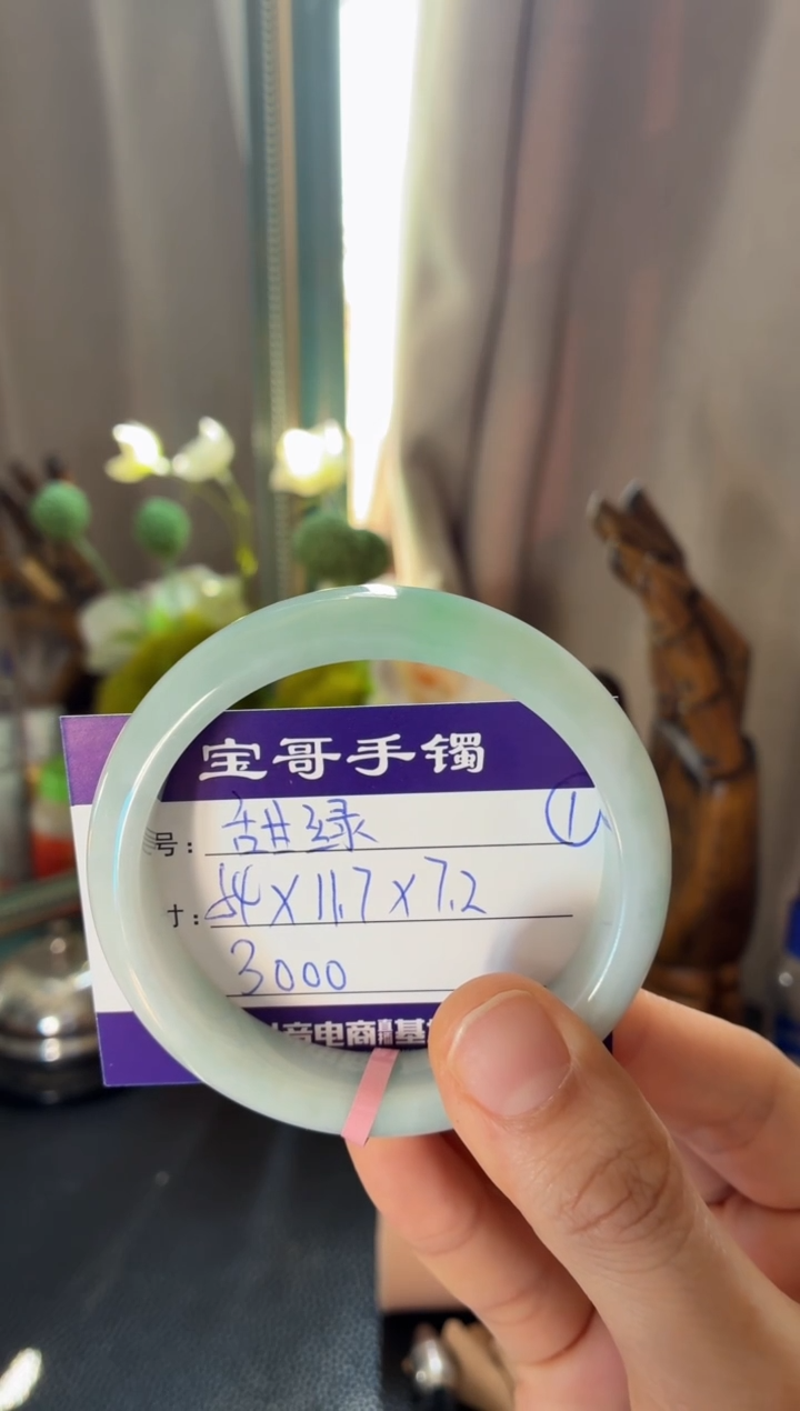 未镶嵌手镯翡翠翡翠手镯1号