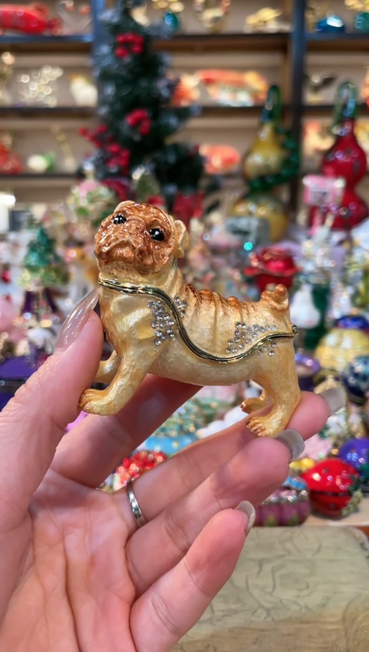 【闪购商品】 珐琅彩精致首饰盒