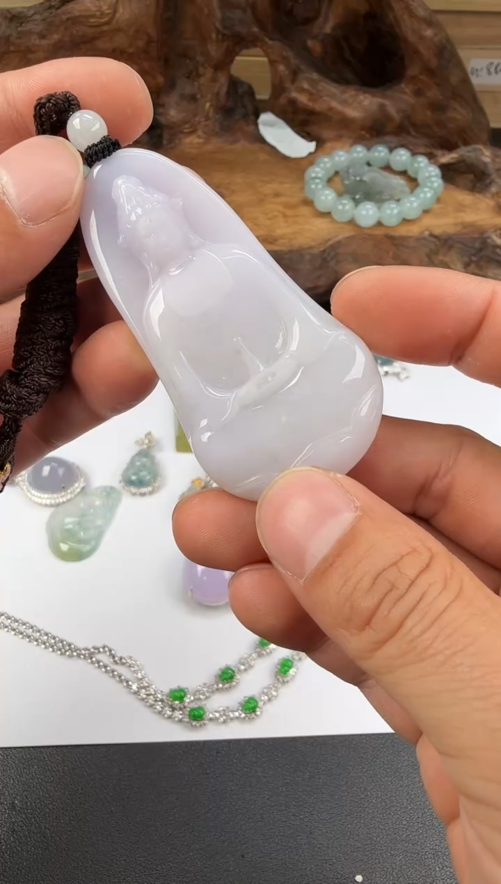 吊坠(不含链)未镶嵌翡翠翡翠饰品-122