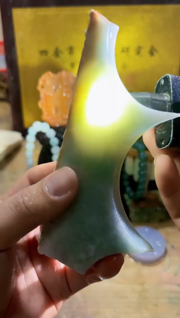 未镶嵌挂件翡翠A货常星7409