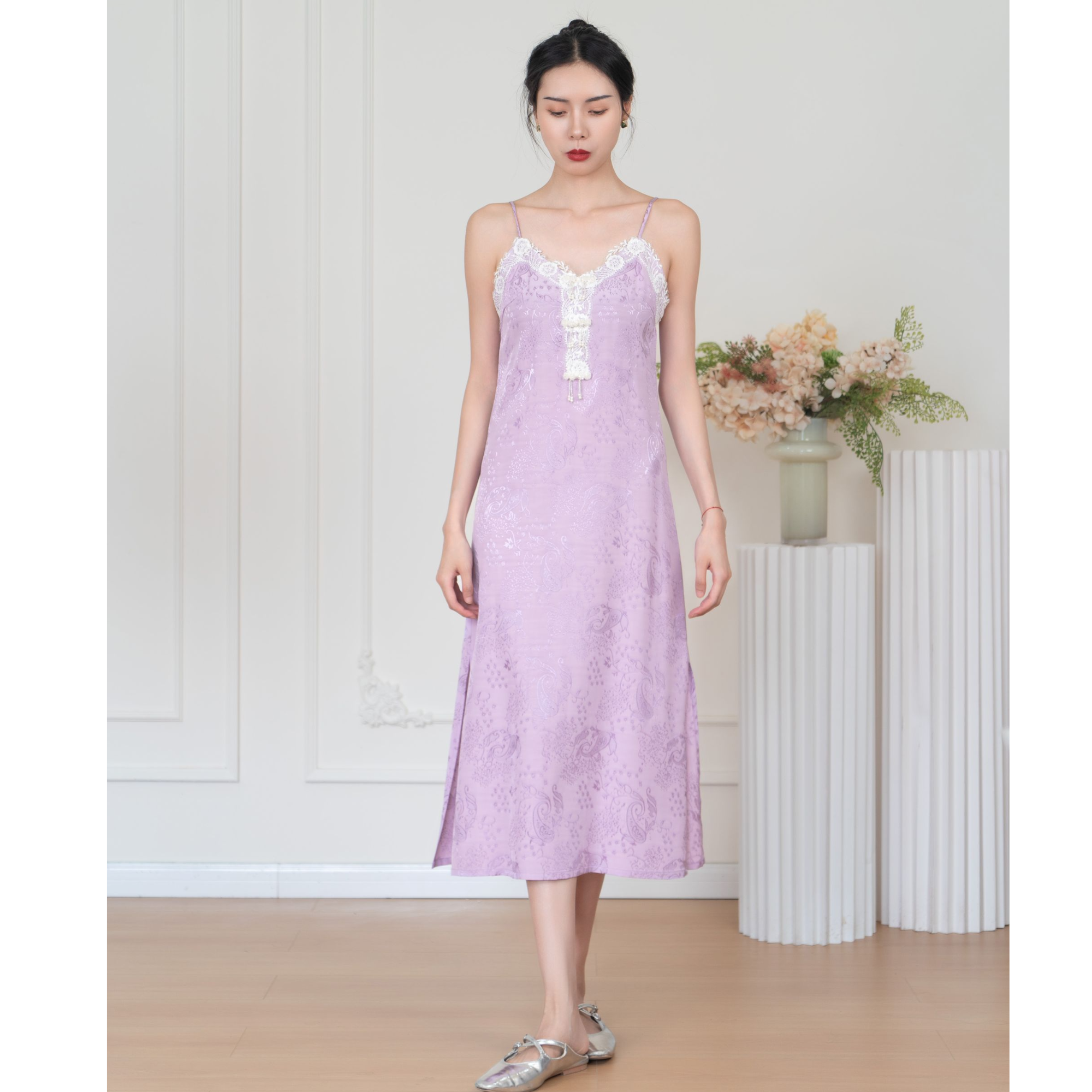 【特惠清仓】四美子如幻睡裙夏季吊带裙