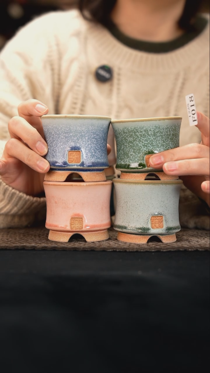 口径花盆12--25-018混发一个粉丝灯牌退到9.9特