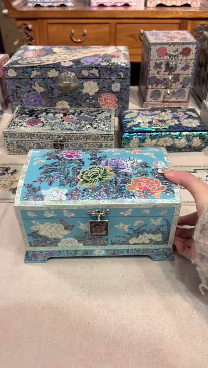 【闪购商品】按扣满贝底·弘贝雅螺钿漆器文化馆