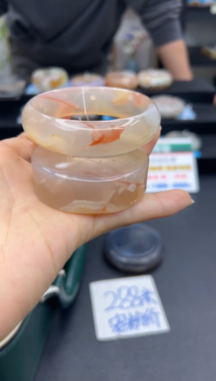 【闪购商品】石英质玉手镯未镶嵌A1021(56圈赠送镯心)