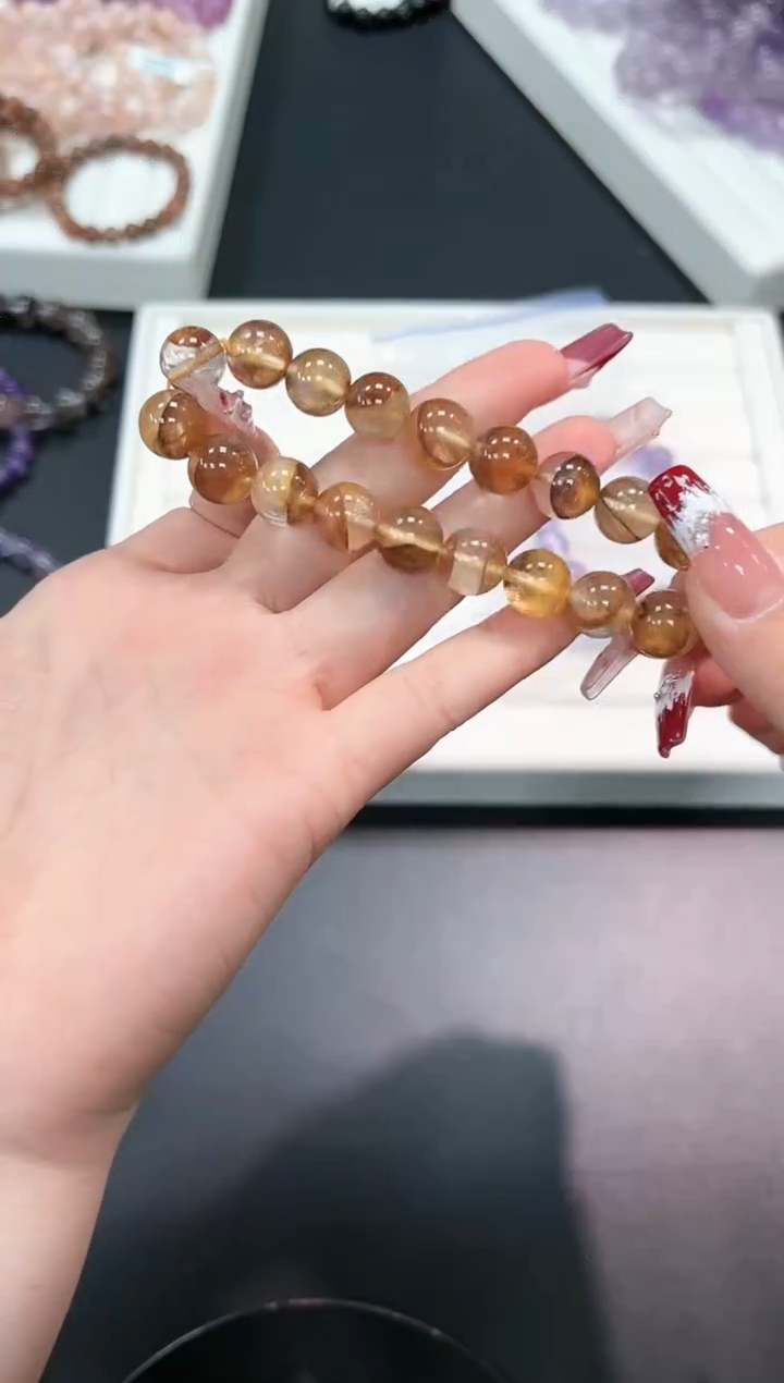 【闪购商品】水晶手串未镶嵌71f多样性发其一/1条默认微瑕