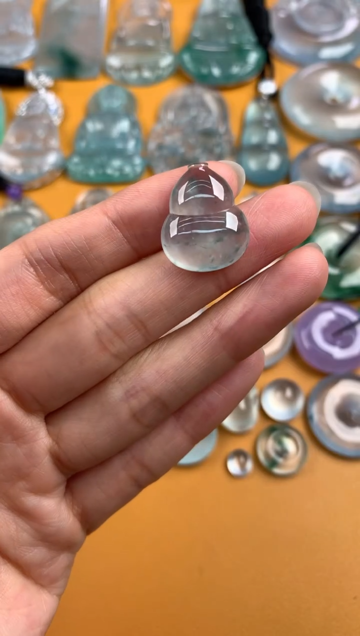 颈饰未镶嵌翡翠19.8-16.4-5.2