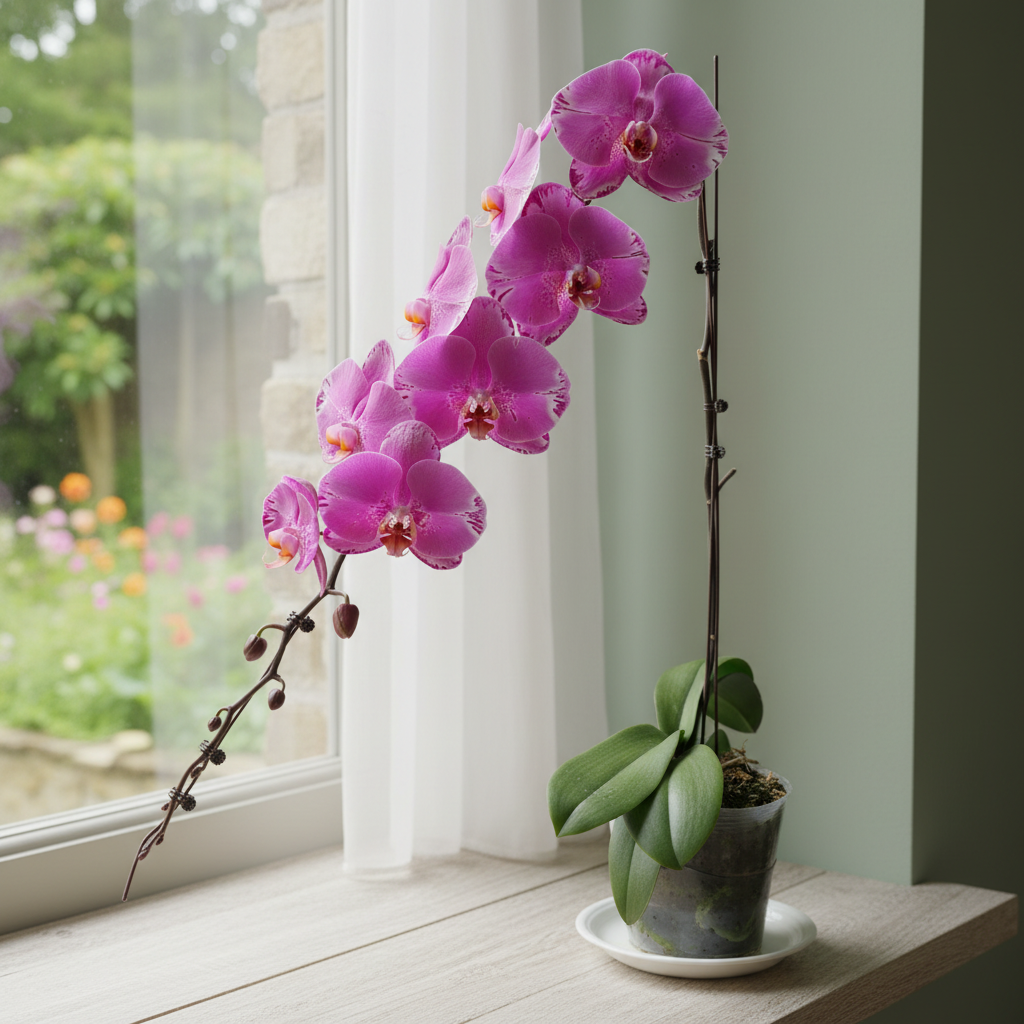 【龙兰藏宝图】 蝴蝶兰鲜花清新优雅带花带苞兰花基地直发