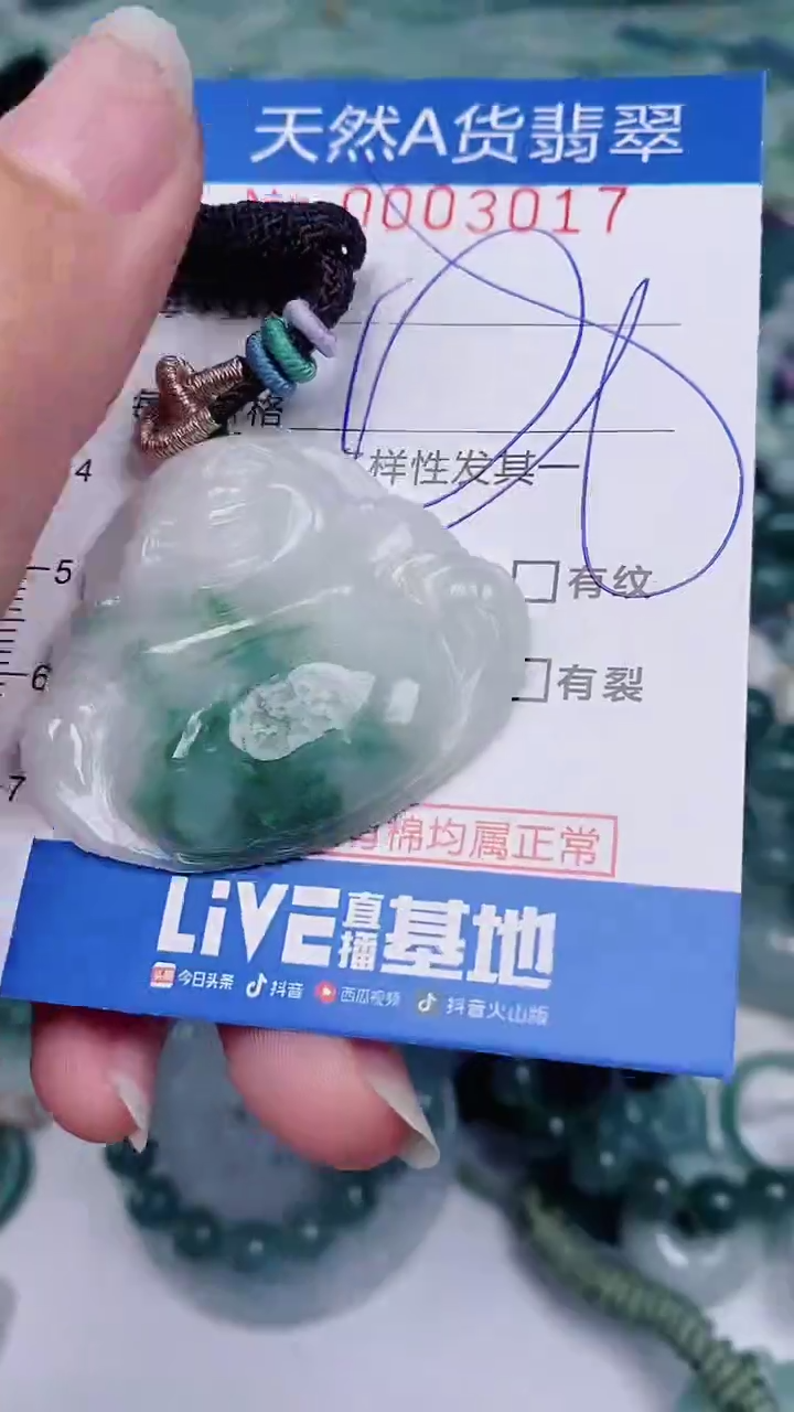 【闪购商品】翡翠颈饰未镶嵌00003017