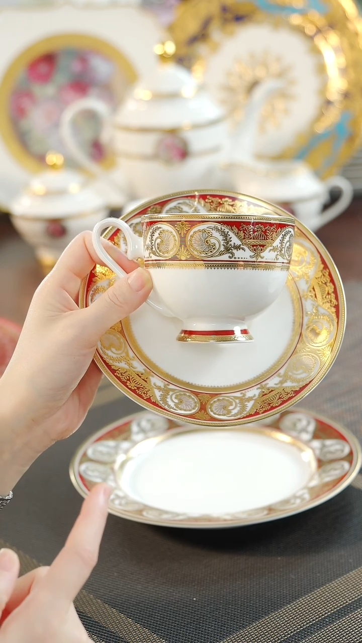 【闪购商品】瓷片200cc咖啡杯碟 福利价