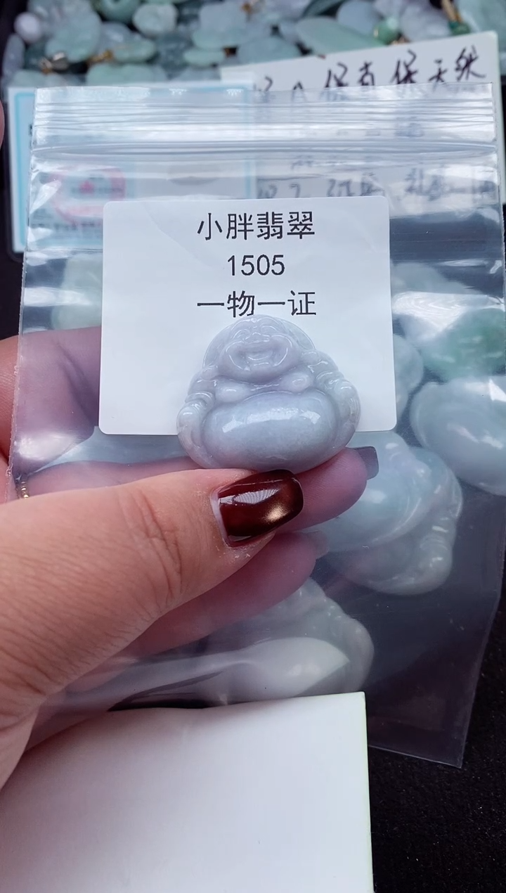 颈饰未镶嵌翡翠缅甸天然A货翡翠1505