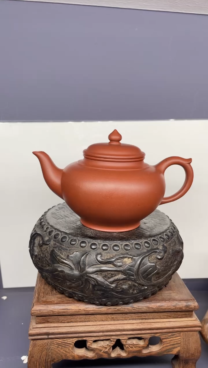 【闪购商品】紫砂茶壶底槽清 笑樱  矿标证书