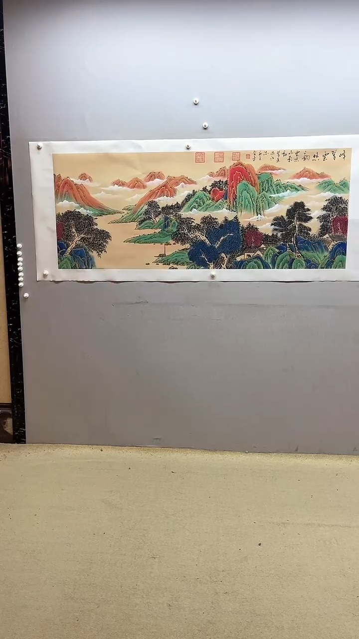 【闪购商品】国画张金专 翠峰云悠韵