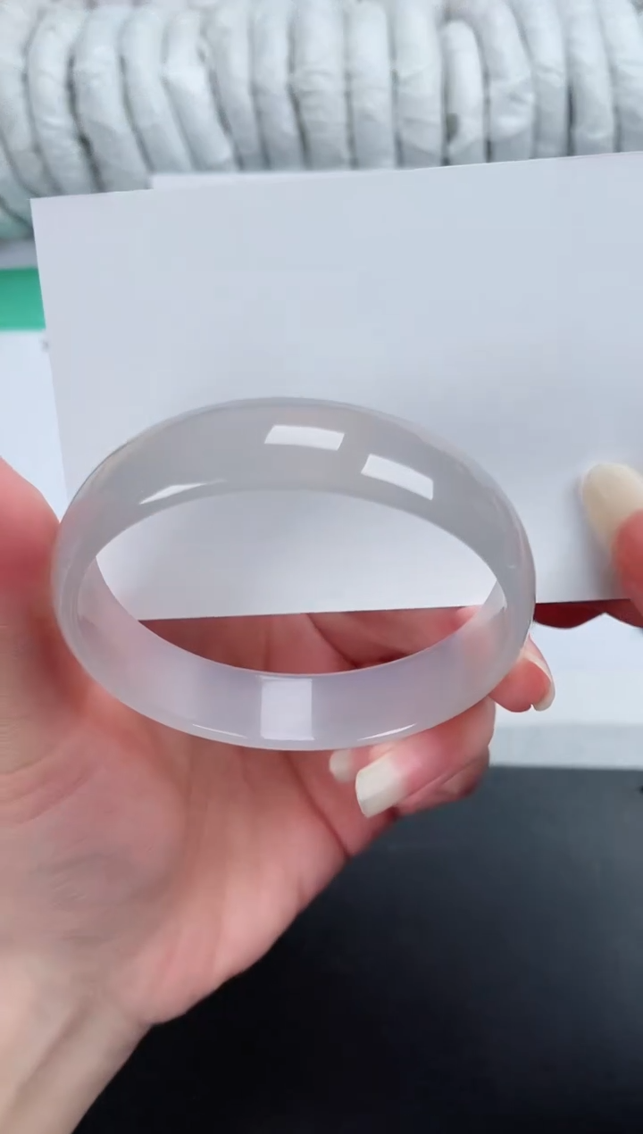 【闪购商品】石英质玉手镯未镶嵌25-59.5