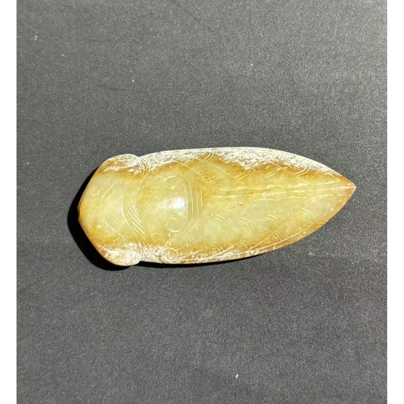 和田玉/蝉/一鸣惊人/挂件123268010