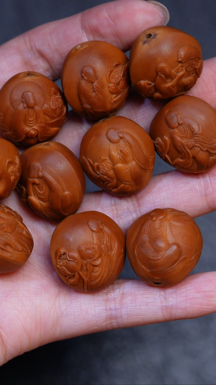 【闪购商品】橄榄核手串/手链宋水官铁核无相